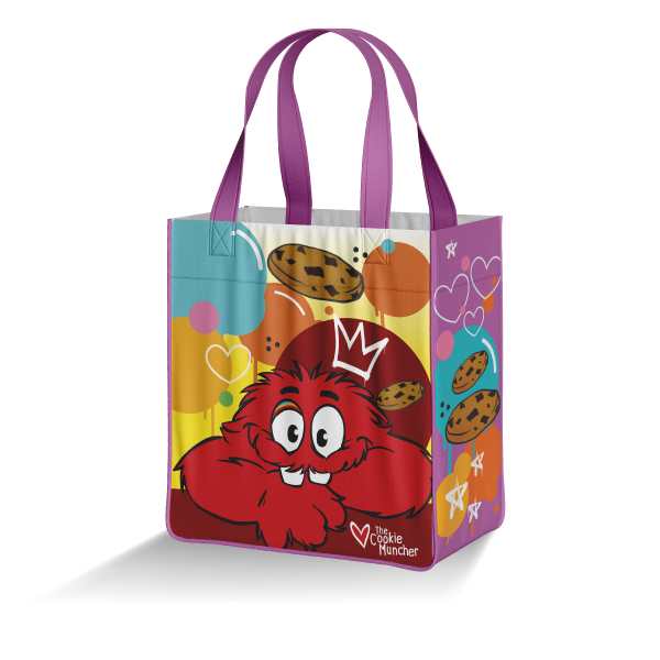 Cookie Time Large Reusable Tote Bag – Munchtime