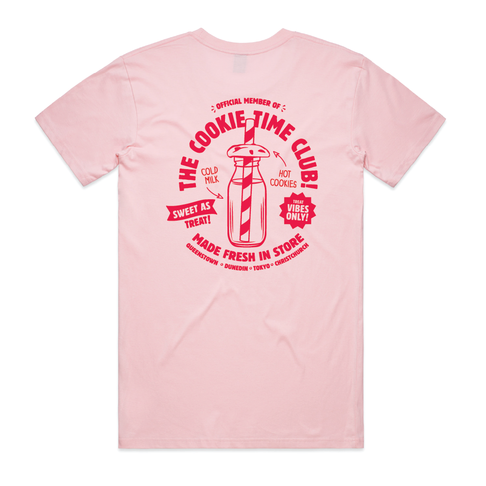 The Cookie Time Club T-Shirt - Pink – Munchtime