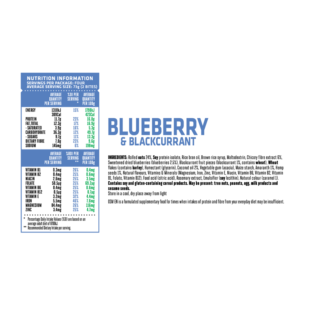 Blueberry & Blackcurrant OSM Everyday 8 Bite Pack