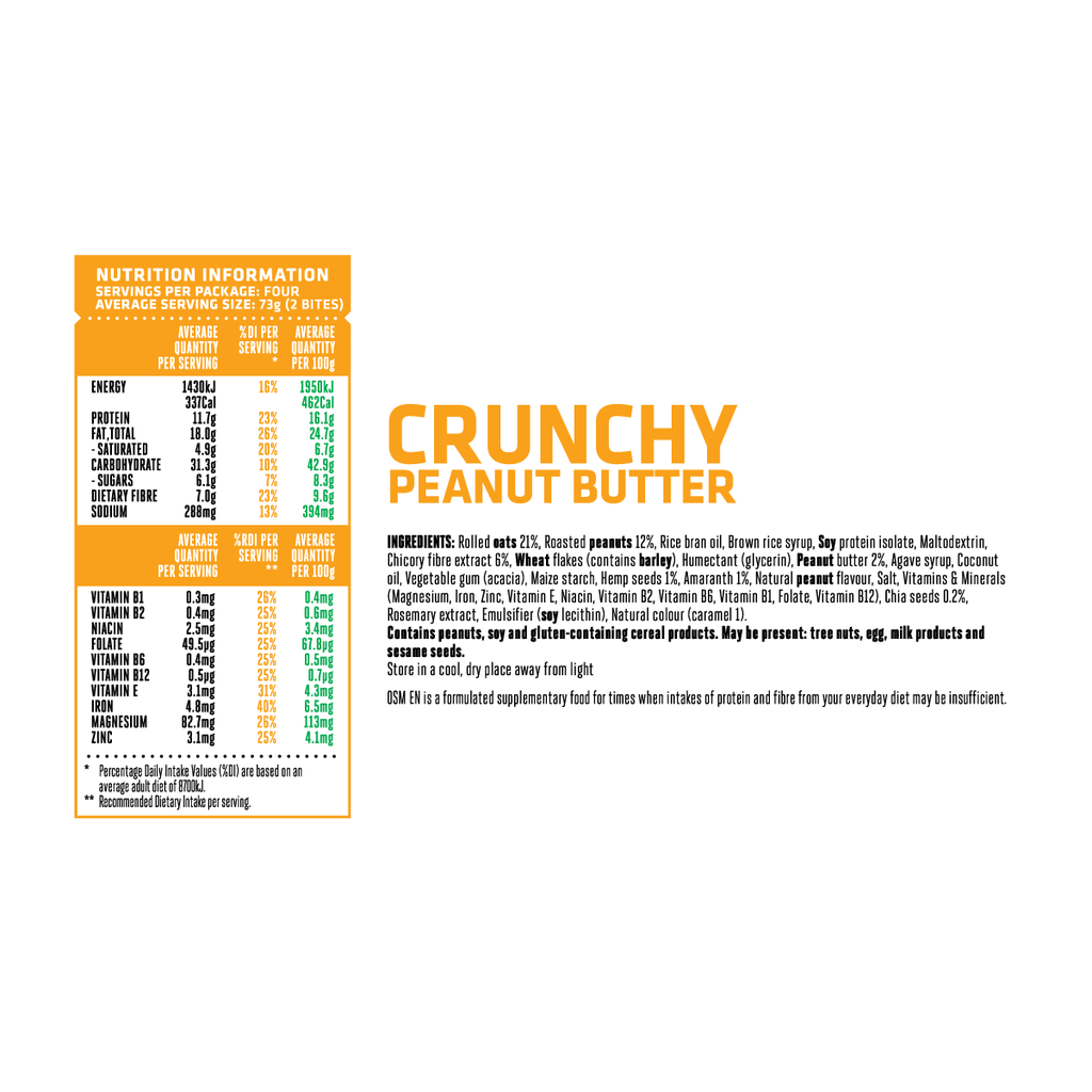 Crunchy Peanut Butter OSM Everyday 8 Bite Pack
