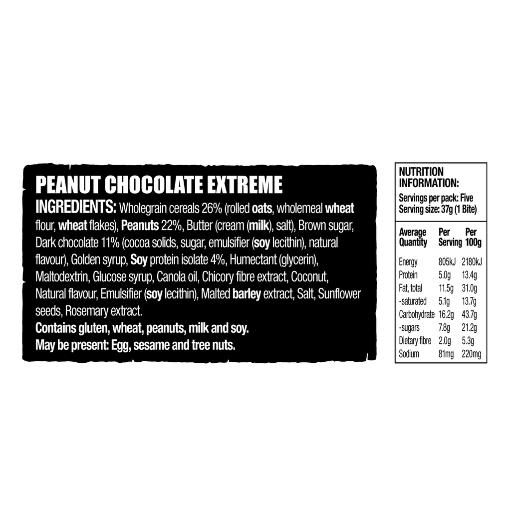 Peanut Chocolate Extreme Bumper Trail 5 Bite Pack