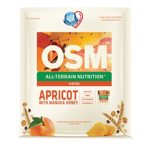 Apricot with Manuka Honey OSM 8 Bite Pack
