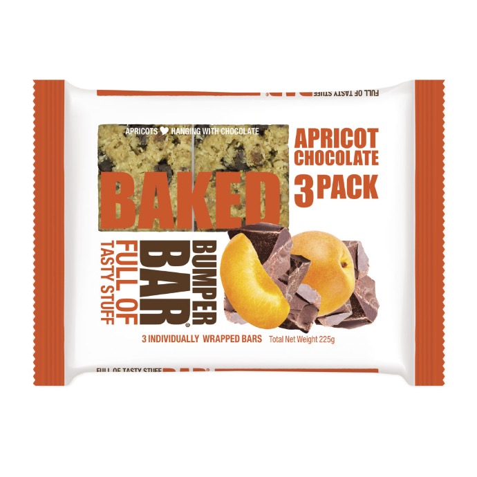 Apricot Chocolate Bumper Bar 3 Pack