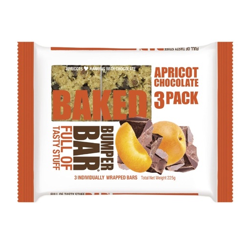 [B3ACCP] Apricot Chocolate Bumper Bar 3 Pack