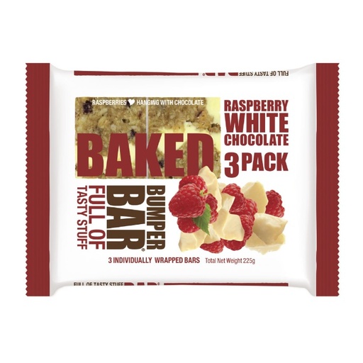 [B3RWCP] Raspberry White Chocolate Bumper Bar 3 Pack