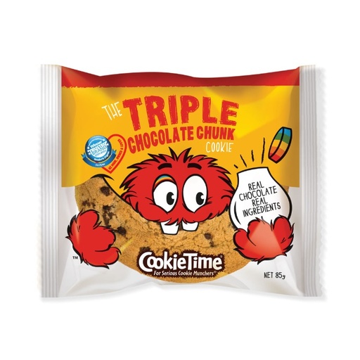 [CTC2CP] Triple Chocolate Chunk 85g Cookie