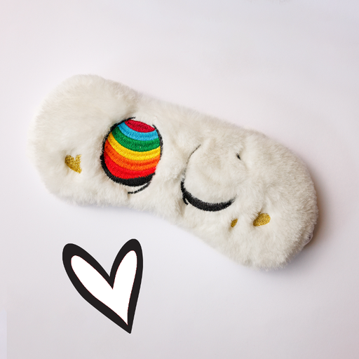 [COOTSMAW] White Cookie Muncher Eye Mask