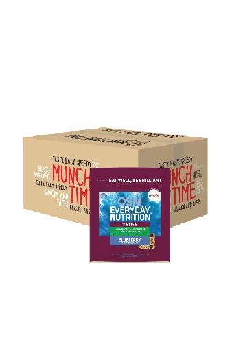 Corporate - Full Carton (30 units) OSM Everyday Nutrition Blueberry & Blackcurrant 8 Bite Pack