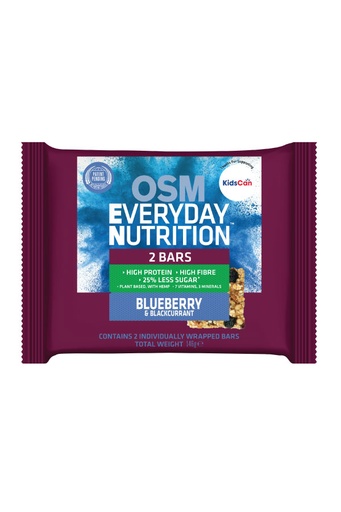 Corporate - Full Carton (36 units) OSM Everyday Nutrition Blueberry & Blackcurrant 2 Bar Pack