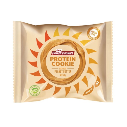 Corporate - Full Carton Em's Peanut Butter Protein Cookie (96 units)