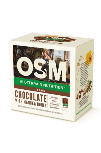 Corporate - Full Carton OSM Chocolate and Manuka 6 bar box (12 units)