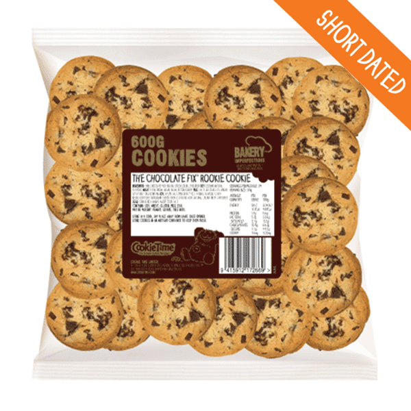 [2C7FXCP] 600g Chocolate FIX Rookie Cookies - Bakery Imperfections