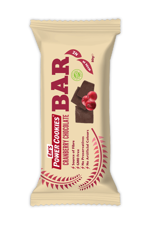 Corporate - Full Carton Em's Cranberry Chocolate Bar (80 units)